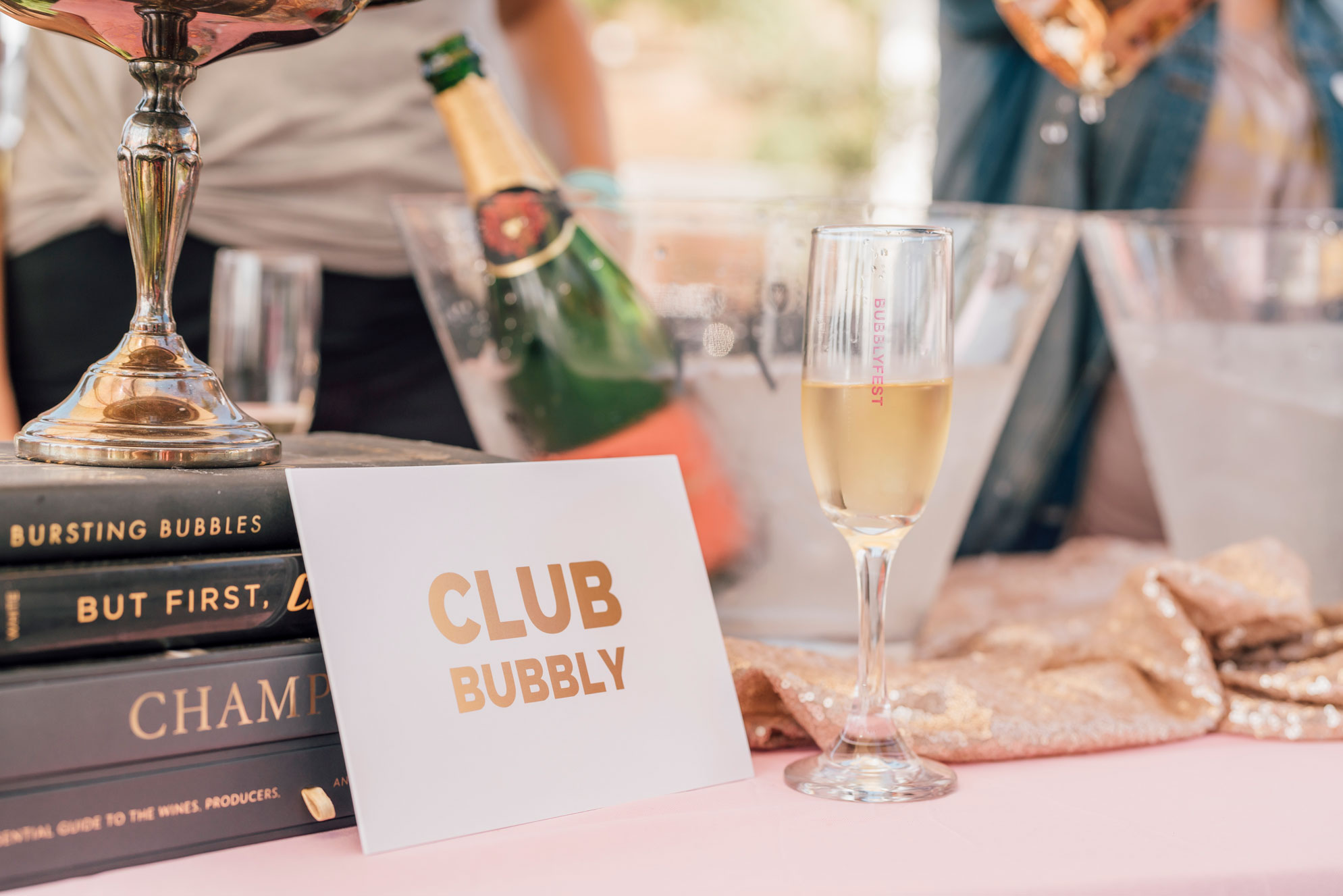 Club Bubbly Table at La Lomita Ranch